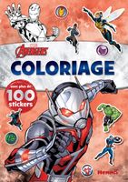 Hemma - Marvel Avengers  Coloriage avec plus de 100 stickers  Livre de coloriage avec stickers  Dès 4 ans - Collectif 299x211
