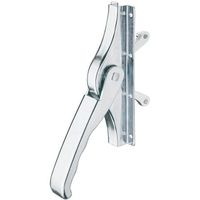 JUVA Verrou de portail en métal avec verrouillage des deux côtés - Verrou de portail pour profil de barre de 16 x 16 mm