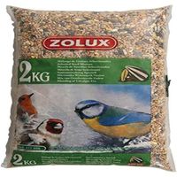 Zolux Melange de graines pour Oiseaux de la Nature Sac de 2 kg