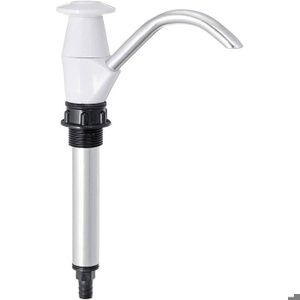 KangOnline Robinet Pompe à Main Double Action - Eau Instantanée Pour Camping-Car, Caravane, Bateau & Extérieur
