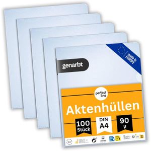 Lot De 10 Boîtes De Classement A4 Plastique Transparent Avec Élastique - 335x245x30mm