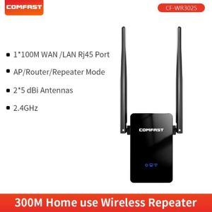 POINT D'ACCÈS 300Mbps 2,4G 302S-COMFAST Wireless Wifi Repeater 3