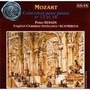 CD MUSIQUE CLASSIQUE Concerto pour piano No. 17 & 18 MOZART Wolfgang