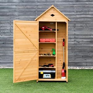 Armoire De Jardin Bois Achat Vente Pas Cher