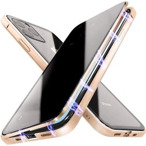Achat Coque protection 360° Anti-espion iPhone 11 [Fermeture magnétique + verre  trempé Confidentiel Privacy] - iPhone 11 - MacMa