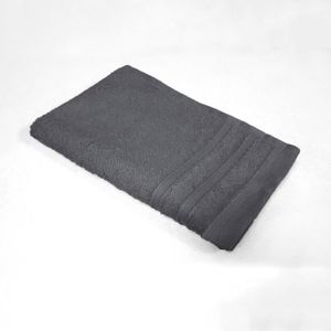 Bleu Nuit 50x30 cm Coton Douceur dInt/érieur Vitamine Serviette Invite Eponge Unie