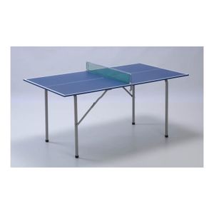 TABLE TENNIS DE TABLE GARLANDO - Junior mini table de tennis - Bleu -  réf C-21