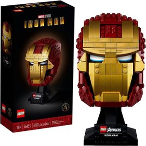 ASSEMBLAGE CONSTRUCTION LEGO 76165 Marvel Super Heroes Casque d'Iron Man, 