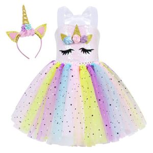 robe licorne 10 ans