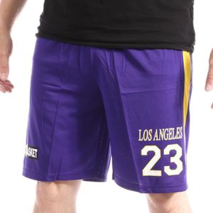SHORT DE BASKET-BALL Short basketball Violet Homme Sport Zone Los Angeles Lakers