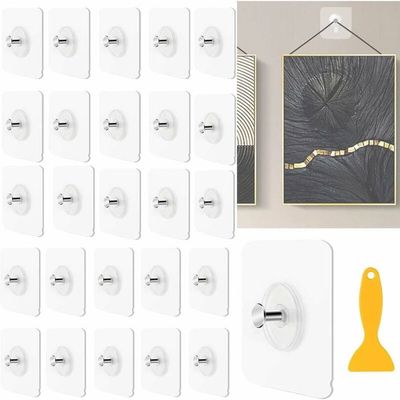 36 Paires (72 Bandes) Languettes Accroches Tableaux, Accroche Tableau sans Percer, Fixation