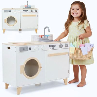 Mini Fer à Repasser électrique Rose Pour Enfants - Jouet Simulation Avec Lumière Et éponge Rotative