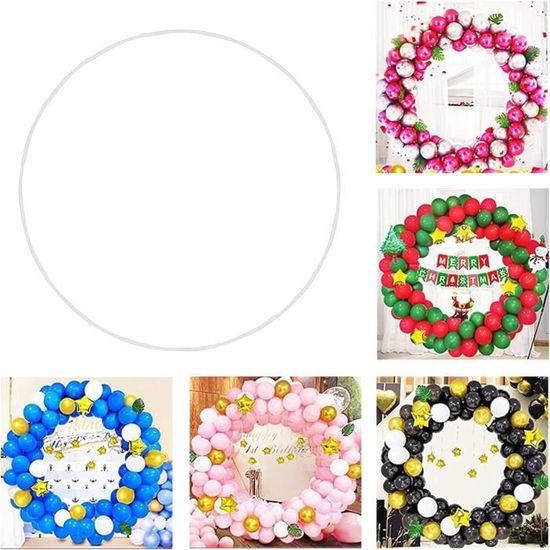 Trankielo 50pcs Supports De Balloon - Boucle De Support D'Arche De Balloon - Clip De