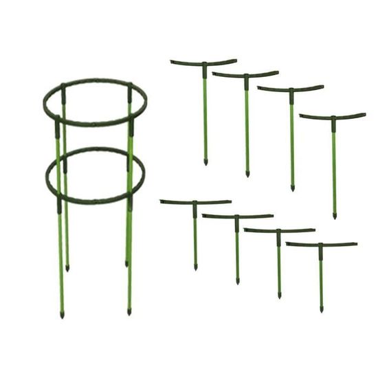 Jum-12 Pièces Piquets De Support Pour Plantes,40Cm Piquet De Support À Jum-12 Pièces Piquets De Support Pour Plantes,40Cm Piquet De Support À