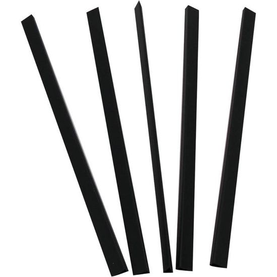 30 Barres De Reliure PATIKIL 10mm - Capacité 70 Feuilles A4 - Plastique Blanc Antidérapant