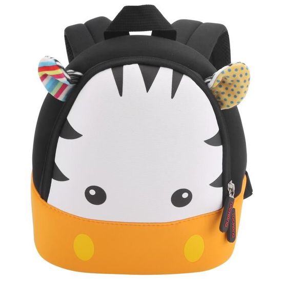 Sac à Dos Enfant 2-4 Ans Motif Animaux - Néoprène Doux Et Léger, Bretelles Réglables - Parfait Pour Maternelle, Sorties, Cadeau Petit Garçon Ou Fille