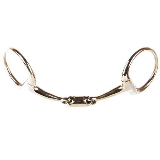 Mors réglable double brisure gros canon creux olive cyprium main image 0