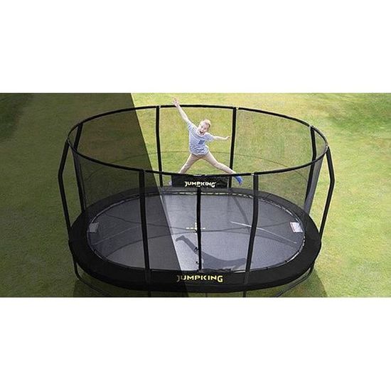 Trampoline JUMPKING OVALPOD 5.20 m Cdiscount Jeux Jouets