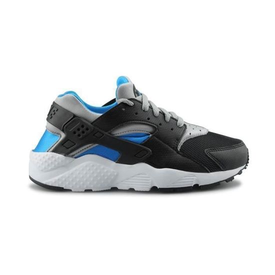 Chaussure Nike Huarache Run Junior Noir Gris Enfant Noir Gris Cdiscount Chaussures
