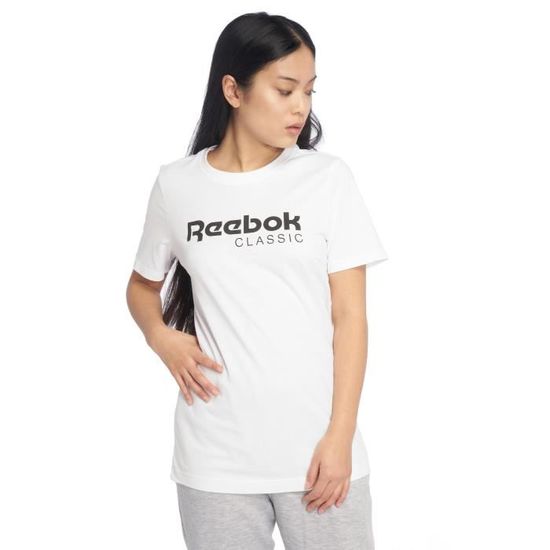Reebok classic t shirt femme or hotsell