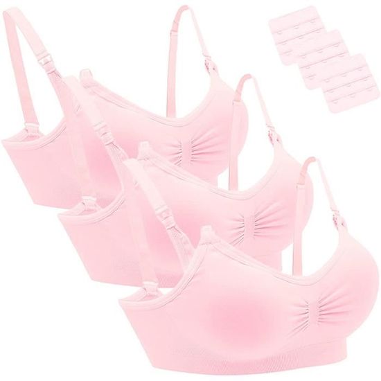 IloveSIA Soutien-Gorge De Maternité Et Allaitement Sans Couture - Brassière Confortable Grossesse Et Allaitement