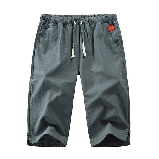 Pantalon décontracté asymétrique de couleur unie simple