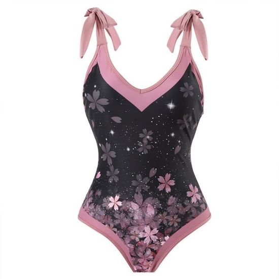 Body Maillot De Bain Femme Satin Brillant - Nylon Transparent - Couleurs Vives - Taille M à XL - Style Glamour
