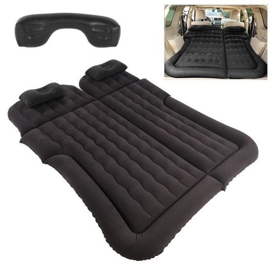 Matelas Gonflable Voiture 190 X 130 Cm – Double Face, 7 Chambres à Air, Pompe Incluse, Pour SUV Ou Camping