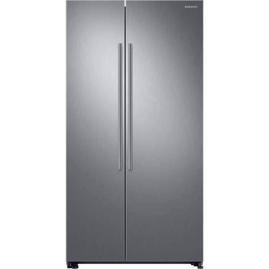 SAMSUNG - RS66N8100S9 - Réfrigérateur Américain - 647 L (411L + 236L) - Froid Ventilé Plus - L 91,2 x H 178 cm - Inox