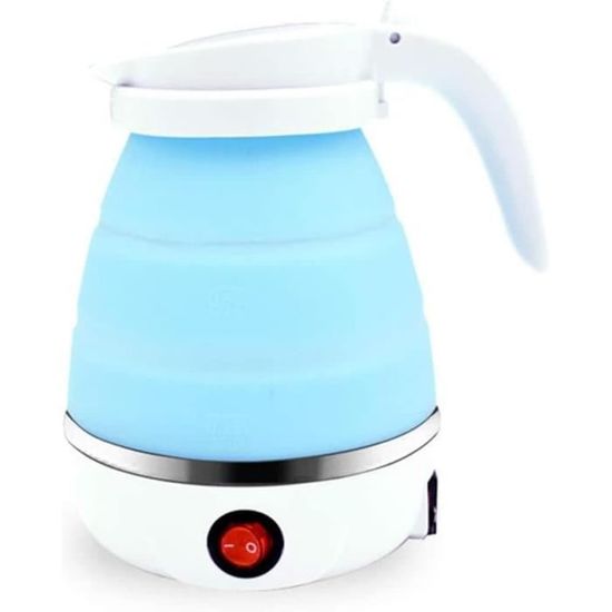 Djoventes - Bouilloire électrique Portable rétro automatique, petite