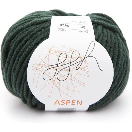 Laine Mérinos Maxima Ggh - 100% Laine Extra Fine, 50g/110m, Sans Mulesing - Pour Tricot Et Crochet, Couleur Ardoise Verte