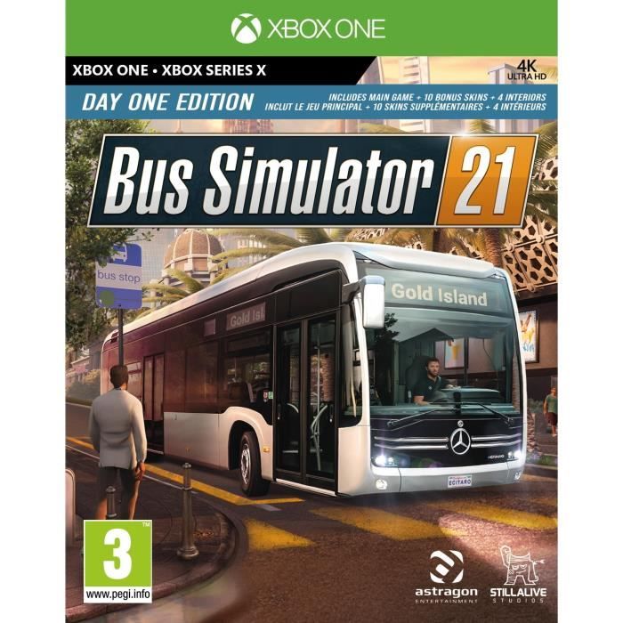 Just For Games Bus Simulator 21 - Day One Edition Jeu Xbox One Et Xbox Series X