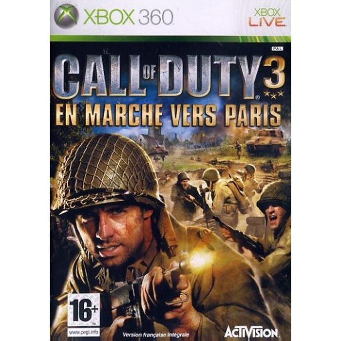 Deg Call Of Duty 3 En Marche Vers Paris / Xbox360
