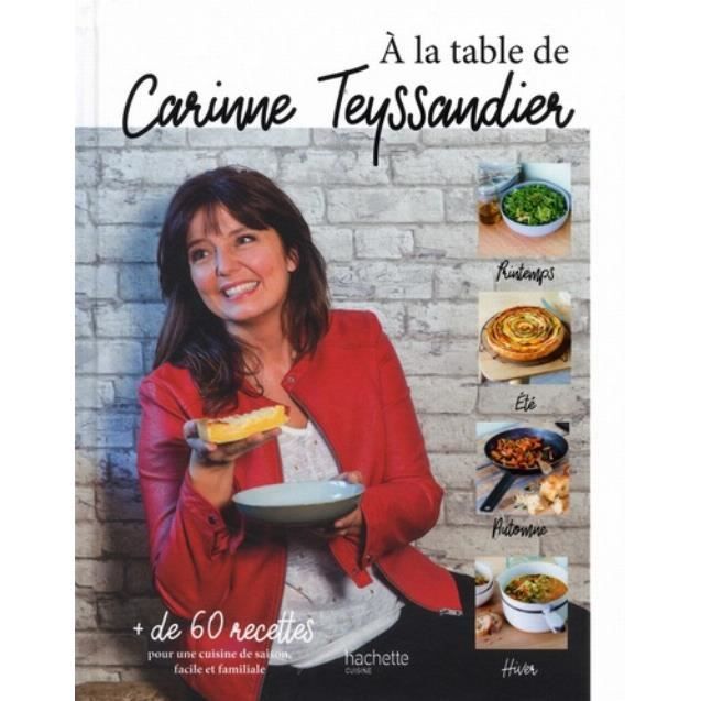 a la table de carinne teyssandier cdiscount librairie