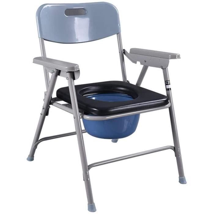 Chaises percées WIXR Toilettes Commode - Maternité Toilette Tabouret Siège De Toilette pour Les Personnes âgées avec Cuv 453581