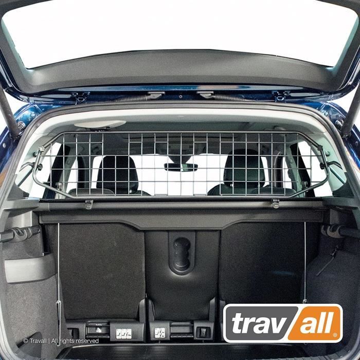 Guard Grilles Pare-Chien Compatible avec Skoda Karoq (2017 et Ulterieur) TDG1590 - Grille de Separation avec Revêtement en Poudre de