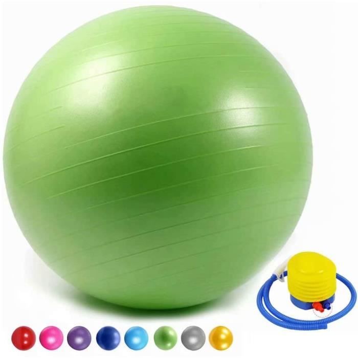 SWISS BALL XIU Gym Ball AntiBurst Ball Suisse Ballon De Yoga Ballon De Fitness avec Pompe Agrave La Main Home Gym Bureau Utilisa495
