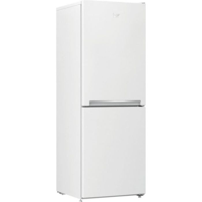 beko - réfrigérateur combiné 54cm 229l a+ statique inox - rcsa240k30wn