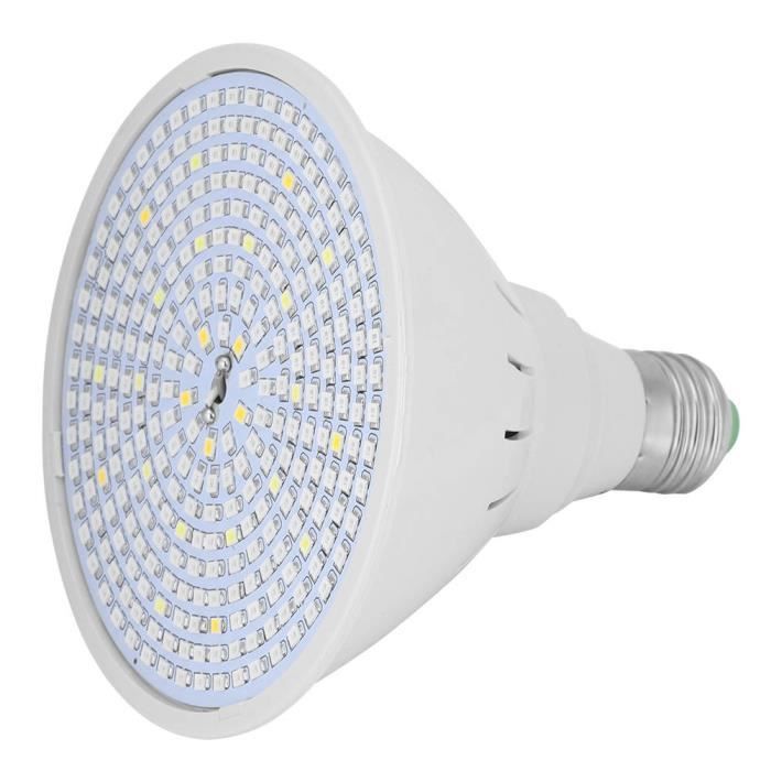 EBTOOLS Lampe de culture 290 LED E27 Ampoule Plante de plus en plus légère Plantes de hangar d'intérieur à spectre complet