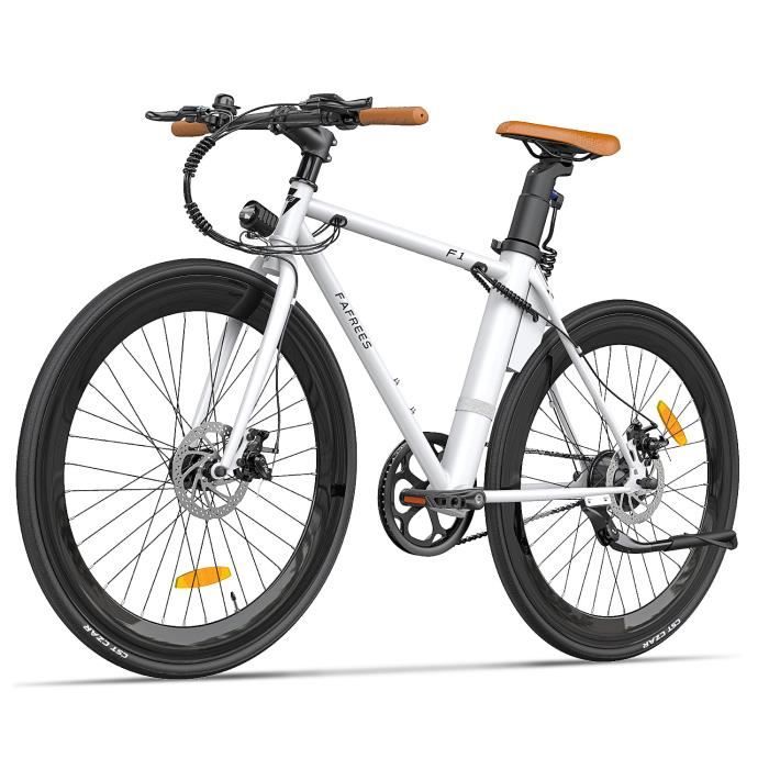 Vélo électrique FAFREES F1 36V 8,7Ah 250W Vélo de route 25km/h Pneu 700C*28C Blanc