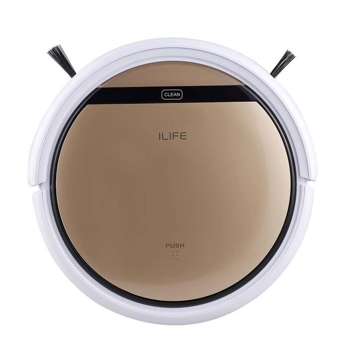 Aspirateur Robot ILIFE V5S Pro Balayage humide Sec 65 DB silencieux Or