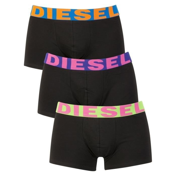 Diesel Homme Paquet de 3 trousses saisonnières Shawn, Noir