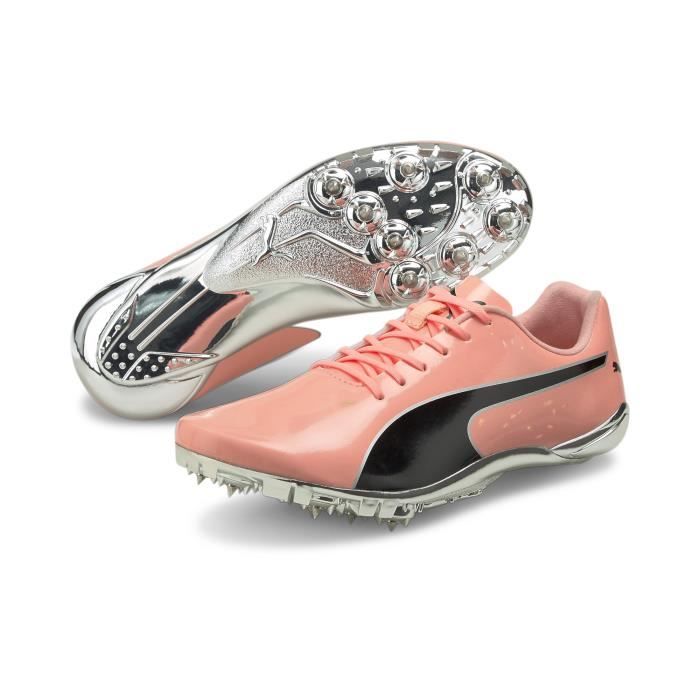Chaussures de running Puma EvoSpeed Electric 10 - rose/noir/argent - 41