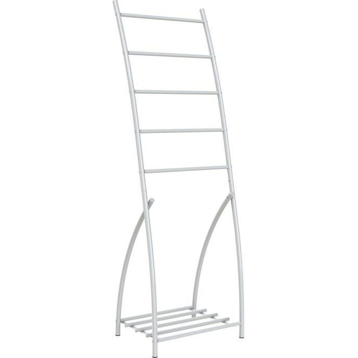 Porte-serviettes sur pied 5 barres Happy - Allibert