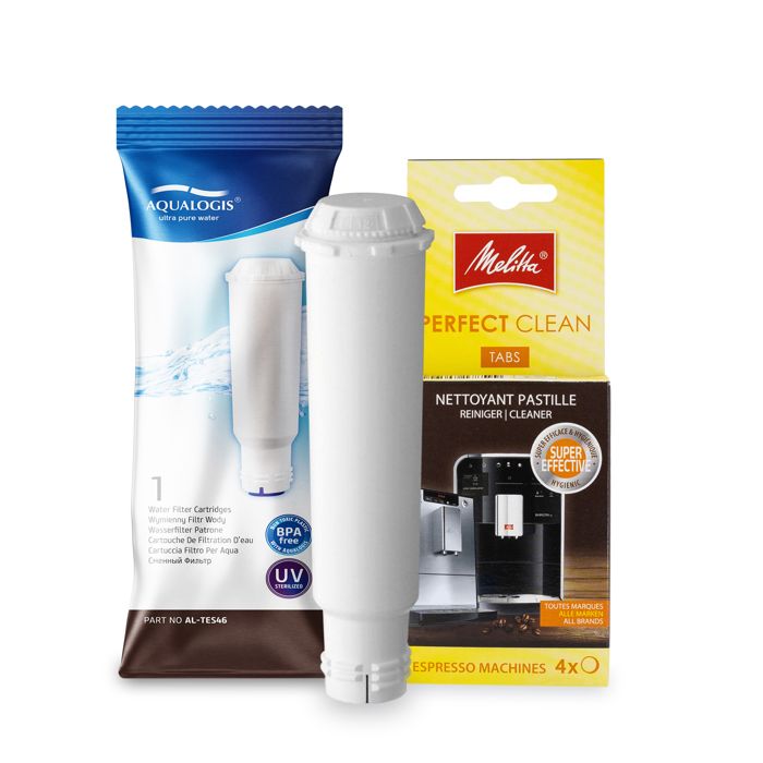 MELITTA Espresso Machine Set Filtre Aqualogis ALTES46 + MELITTA