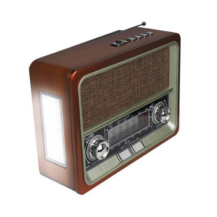 Radio portable - LTC - LXLTC103UBT - Bluetooth - Panneau solaire - FM/AM/SW