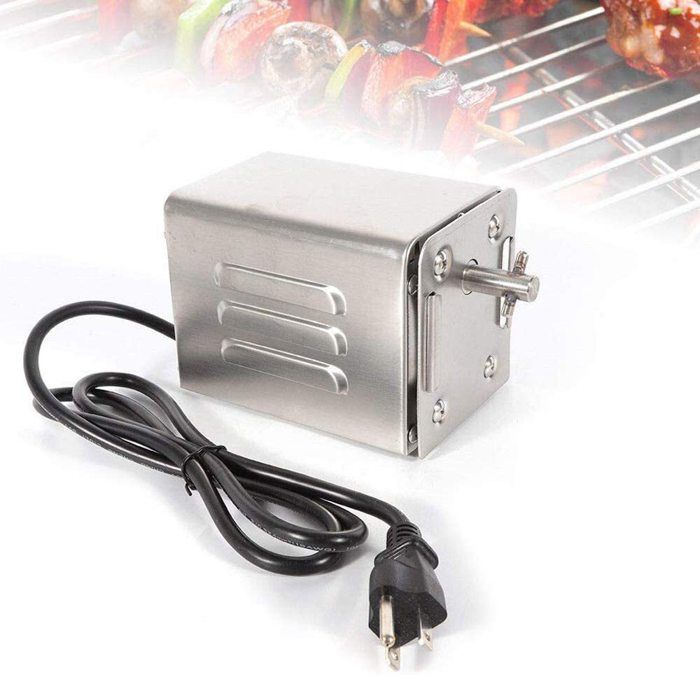Moteur électrique Pour Barbecue Yontwe SP-S40 15W - Rotation Jusqu'à 70kg Pour Grillades Extérieures