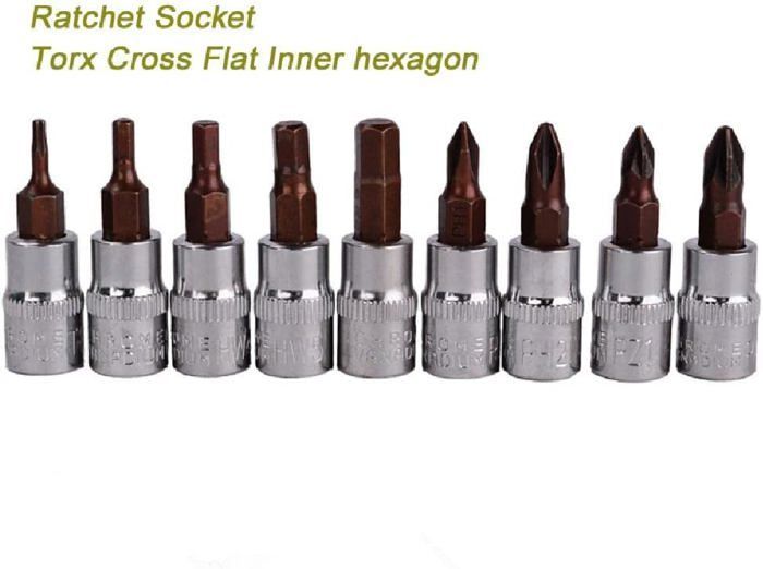Douille Torx T30 3/8 Sourcing Map - Acier S2, 48mm, Pour Usage Manuel