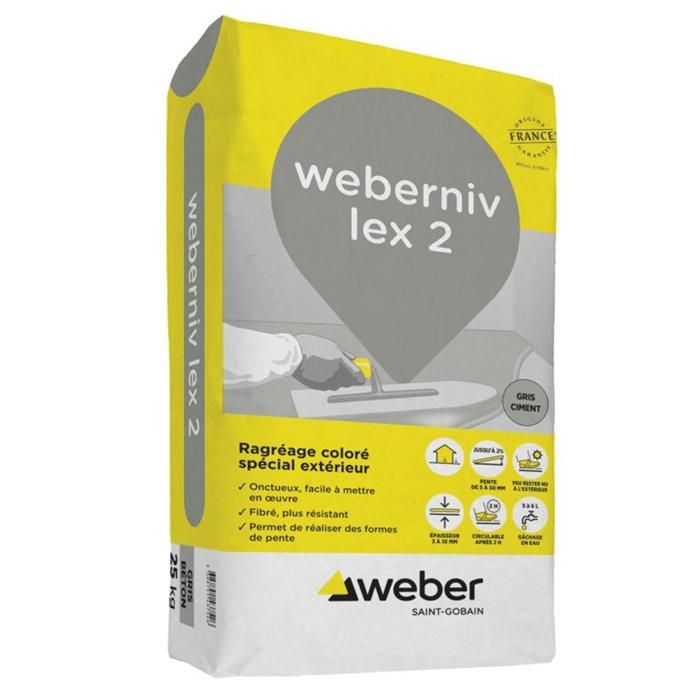 weberniv lex 2 Sac de 25 Kg 11101825 - vue 2