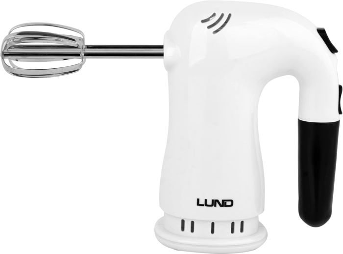 Batteur électrique - Lund - 67780 - 150-200W - Blanc - Petit électroménager